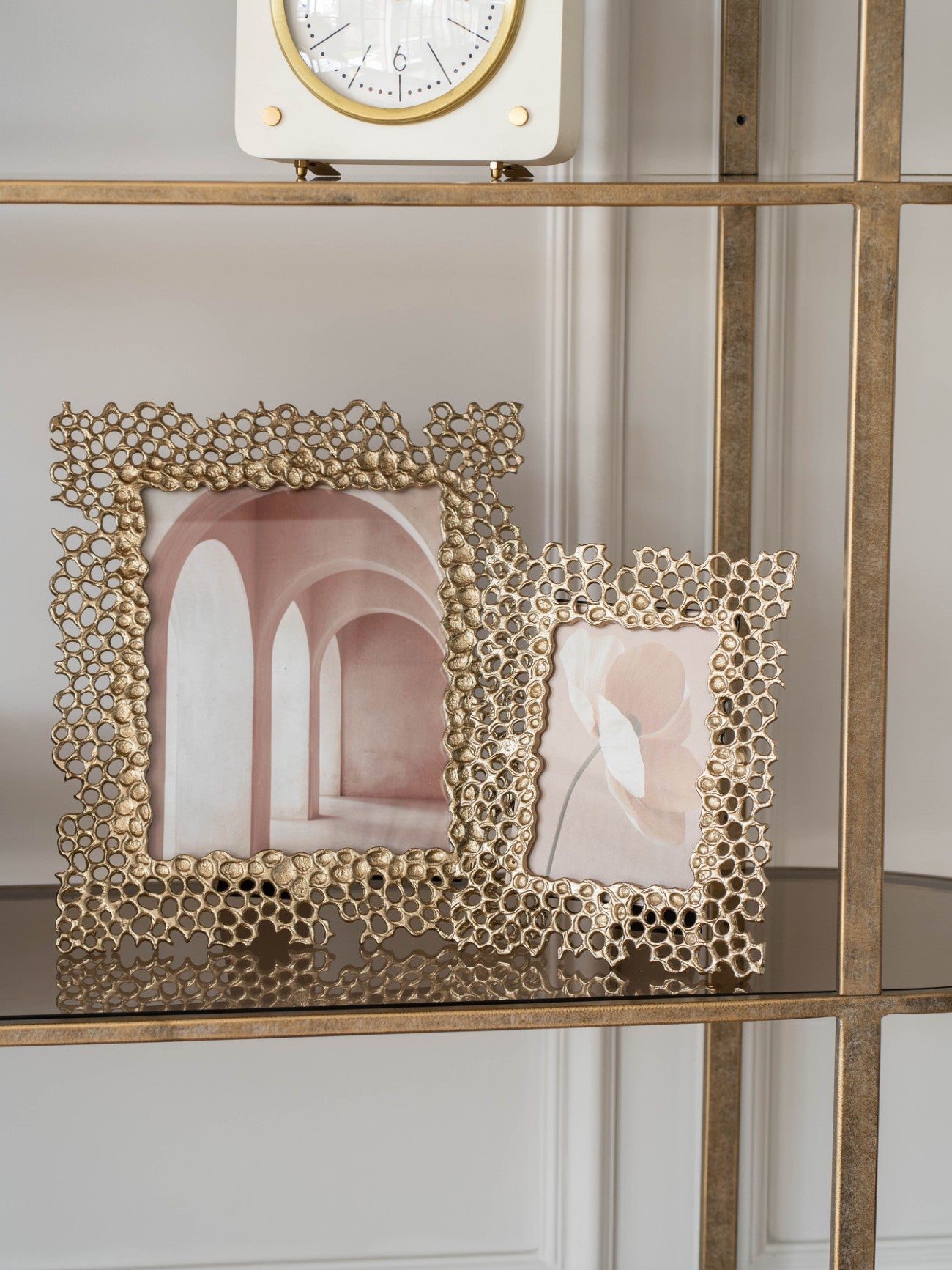 Miel Cast Aluminium Photo Frame 5x7